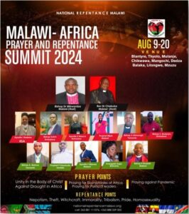 Malawi - Africa Prayer and Repentance Summit, 2024